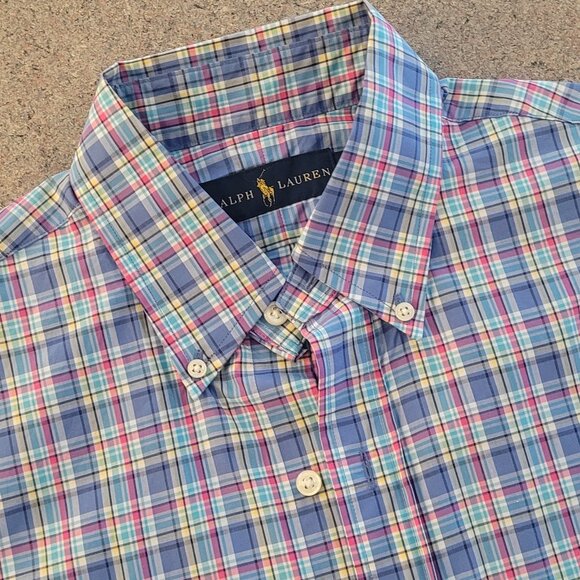 Ralph Lauren Mens Small Button Down - Picture 3 of 10